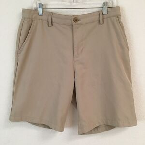 ‎Izod tan classic fit golf shorts 34